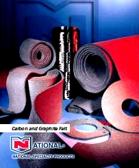 carbon and graphite felt 碳精及石墨毯